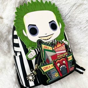 Beetlejuice Pop! by Loungefly Dantes Inferno Mini Backpack - New